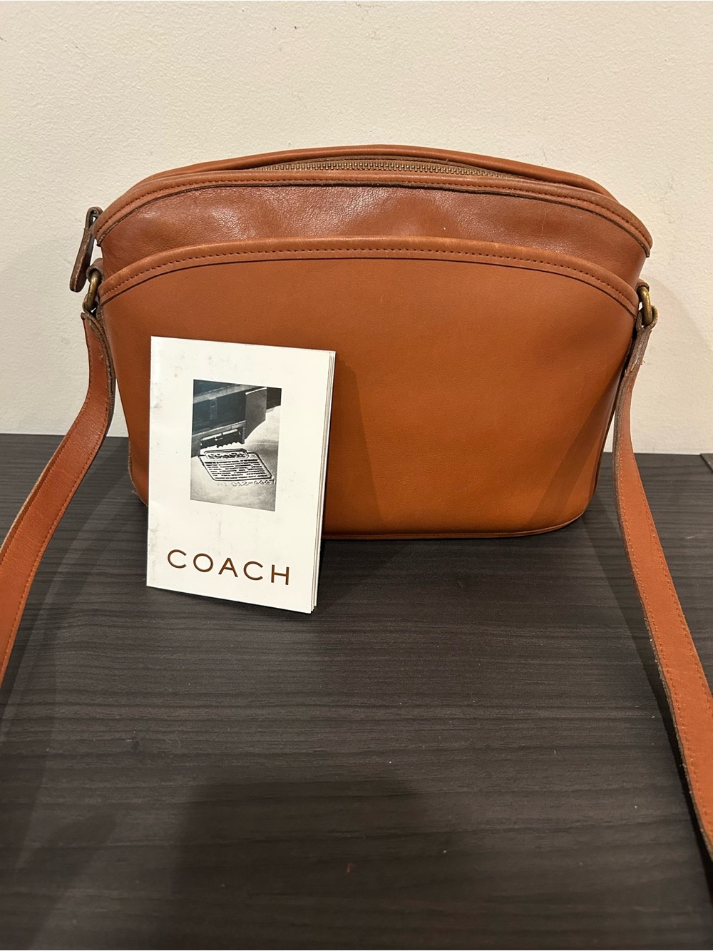 Coach Vintage Anderson Bag in British Tan Color style#9976